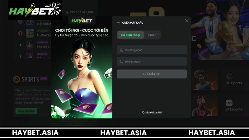 Giải đáp thắc mắc khi đăng nhập HAYBET 
