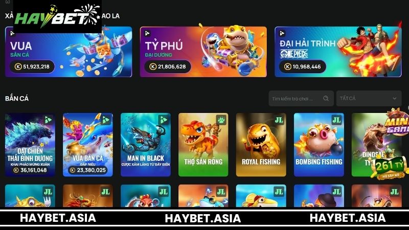 Giới thiệu chung về game bắn cá tại HAYBET 