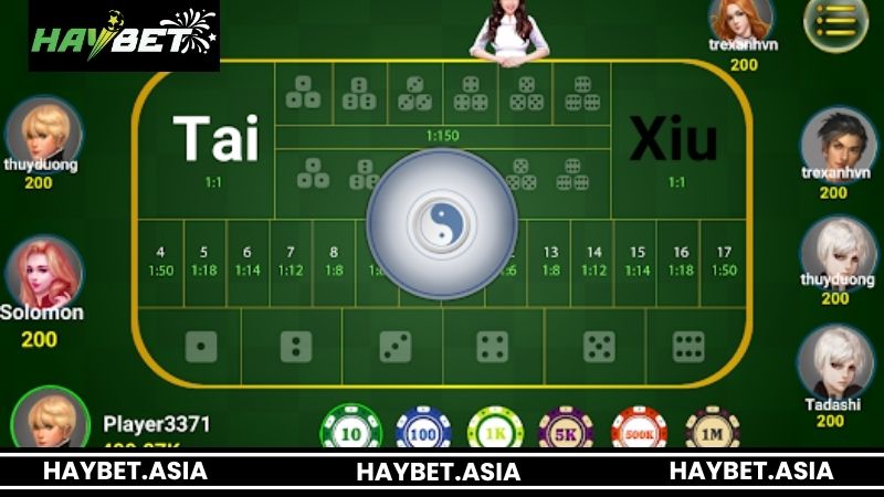Hướng dẫn luật chơi tài xỉu online tại HAYBET